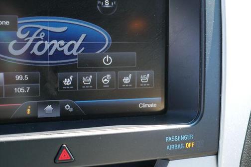 White Platinum Metallic Tri-Coat 2015 Ford Explorer Limited