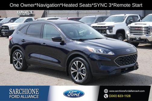 Antimatter Blue Metallic 2021 Ford Escape SE