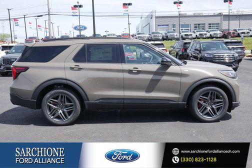 Marsh Gray 2026 Ford Explorer ST-Line