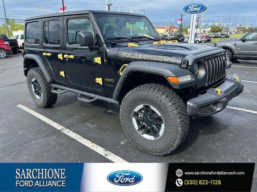 Black Clearcoat 2022 Jeep Wrangler Unlimited Rubicon