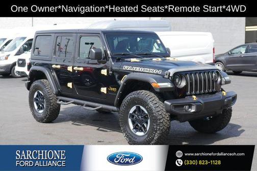 Black Clearcoat 2022 Jeep Wrangler Unlimited Rubicon