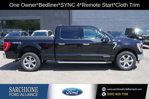 Agate Black Metallic 2022 Ford F-150 XLT