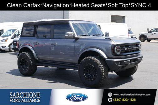 Carbonized Gray Metallic 2023 Ford Bronco Outer Banks
