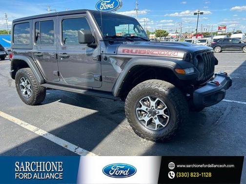 Granite Crystal Metallic Clearcoat 2021 Jeep Wrangler Unlimited Rubicon