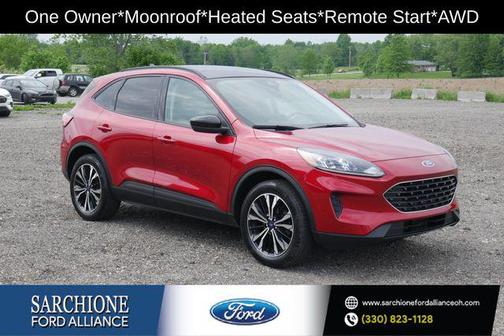 Rapid Red Metallic Tinted Clearcoat 2022 Ford Escape SE