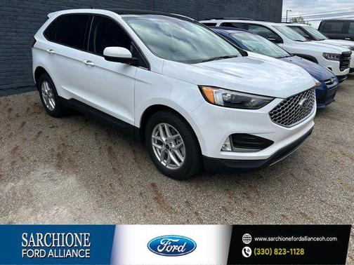 Oxford White 2023 Ford Edge SEL