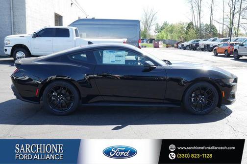 Shadow Black 2026 Ford Mustang EcoBoost