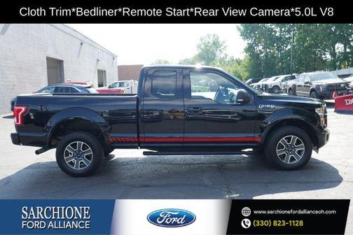 Shadow Black 2016 Ford F-150 XLT