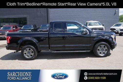 Shadow Black 2016 Ford F-150 XLT