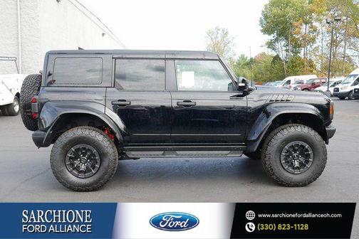 Shadow Black 2025 Ford Bronco Raptor