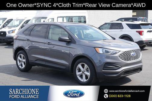 Carbonized Gray Metallic 2024 Ford Edge SE