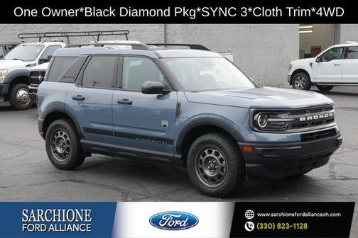 Azure Gray Metallic Tri-Coat 2024 Ford Bronco Sport Big Bend