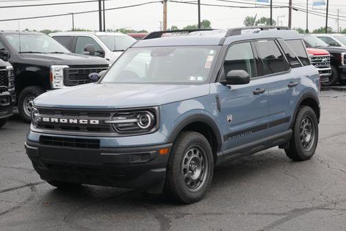 Azure Gray Metallic Tri-Coat 2024 Ford Bronco Sport Big Bend