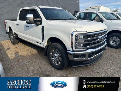 Star White Metallic Tri-Coat 2024 Ford F-350 King Ranch