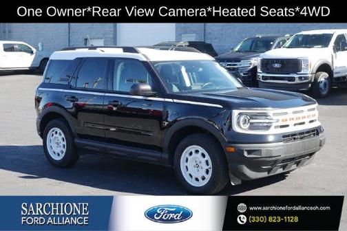 Shadow Black 2023 Ford Bronco Sport Heritage