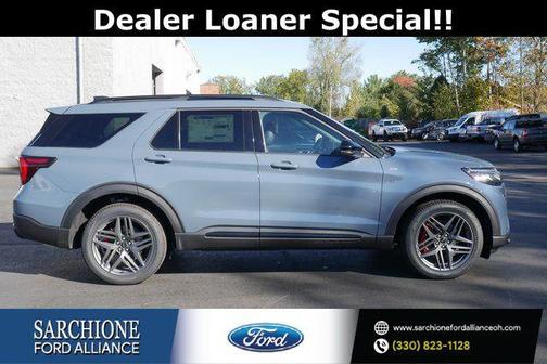 Vapor Blue Metallic 2026 Ford Explorer ST-Line