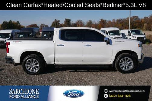 Iridescent Pearl Tricoat 2019 Chevrolet Silverado 1500 LTZ