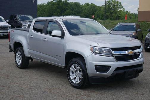 Silver Ice Metallic 2018 Chevrolet Colorado LT