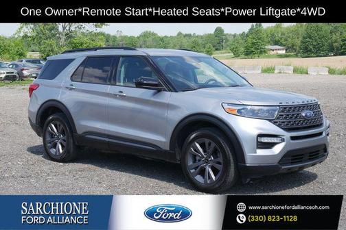 Iconic Silver Metallic 2023 Ford Explorer XLT