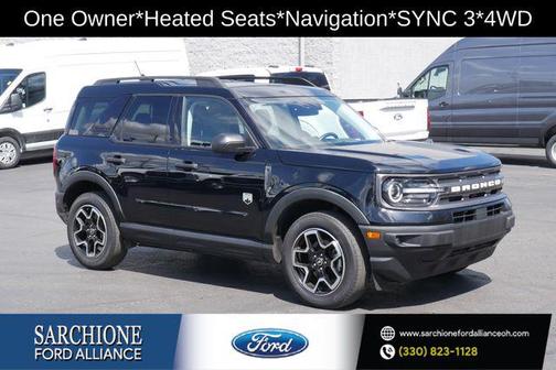 Shadow Black 2022 Ford Bronco Sport Big Bend