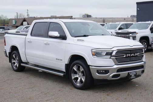 Bright White Clearcoat 2021 RAM 1500 Laramie