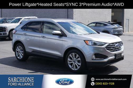 Iconic Silver Metallic 2020 Ford Edge Titanium