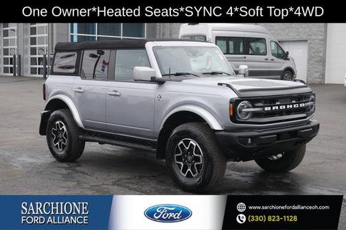 Iconic Silver Metallic 2023 Ford Bronco Outer Banks