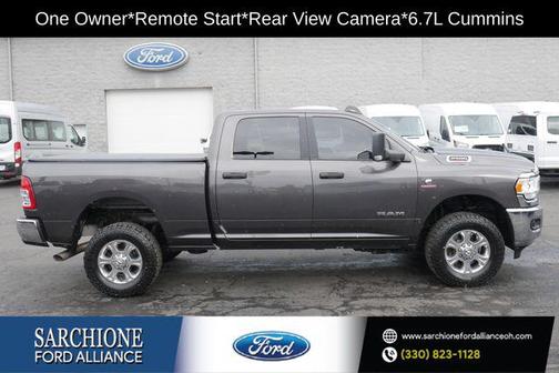 Granite Crystal Metallic Clearcoat 2022 RAM 2500 Big Horn Crew Cab 4x4 6'4' Box