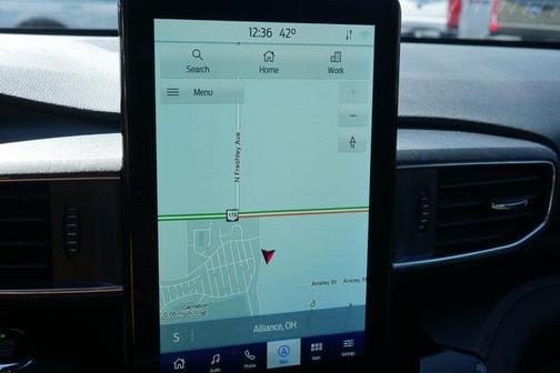 Star White Metallic Tri-Coat 2021 Ford Explorer ST