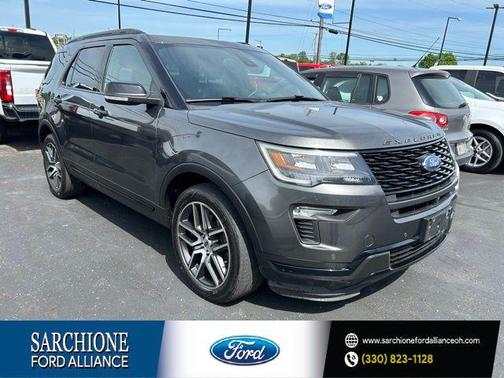 Magnetic 2018 Ford Explorer Sport