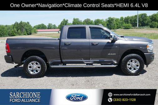 Granite Crystal Metallic Clearcoat 2024 RAM 2500 Laramie Crew Cab 4x4 6'4' Box