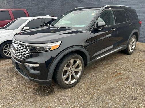 Agate Black Metallic 2020 Ford Explorer Platinum