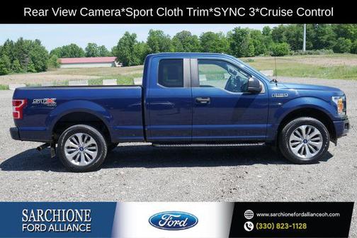 Blue 2018 Ford F-150 XL
