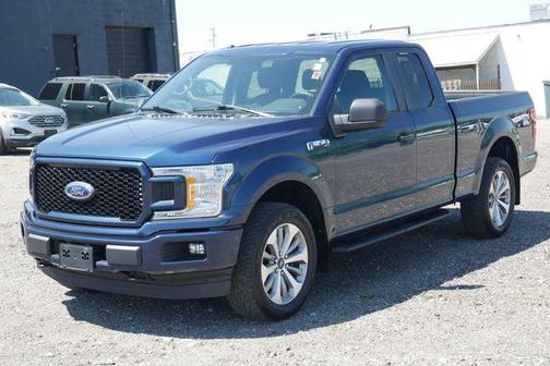 Blue 2018 Ford F-150 XL
