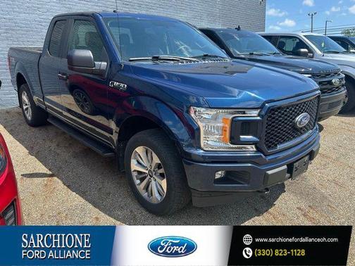 Blue 2018 Ford F-150 XL
