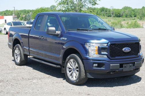 Blue 2018 Ford F-150 XL