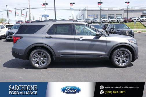 Carbonized Gray Metallic 2026 Ford Explorer Active