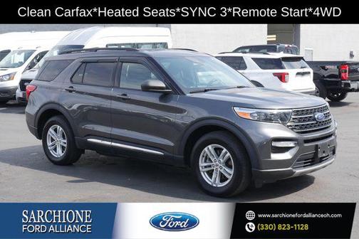 Magnetic Metallic 2020 Ford Explorer XLT