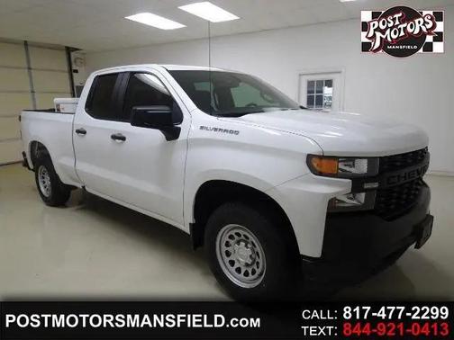 Summit White 2021 Chevrolet Silverado 1500 WT