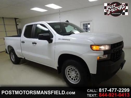 Summit White 2021 Chevrolet Silverado 1500 WT