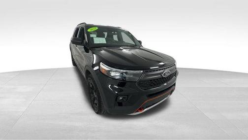 Agate Black Metallic 2022 Ford Explorer Timberline