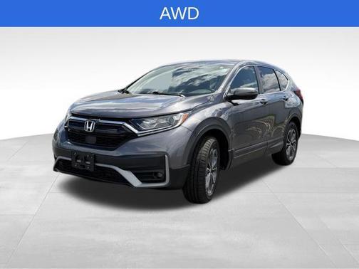 Gray 2022 Honda CR-V AWD EX-L
