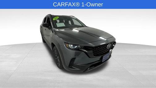 Machine Gray Metallic 2025 Mazda CX-50 Hybrid Premium Package