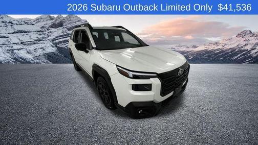 White 2026 Subaru Outback Limited