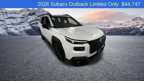 White 2026 Subaru Outback Limited