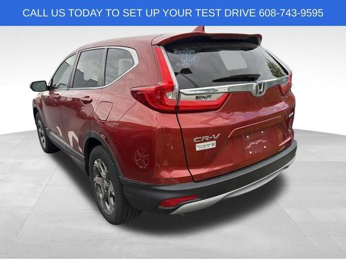 Red 2019 Honda CR-V EX-L