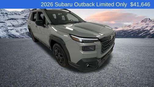 Gray 2026 Subaru Outback Limited