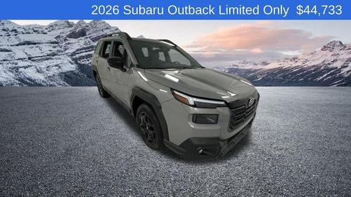 Gray 2026 Subaru Outback Limited