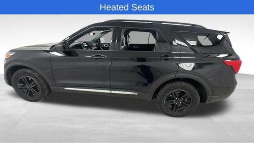Agate Black Metallic 2023 Ford Explorer XLT