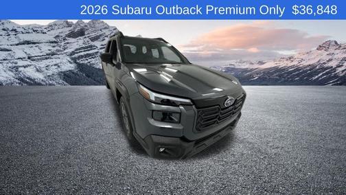 Gray 2026 Subaru Outback Premium